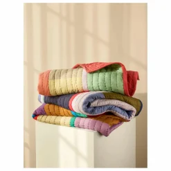 Hübsch Plaid en coton bio || Linge De Lit
