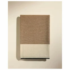 Clearance Maison Sarah Lavoine Plaid en laine Sky | Havane
