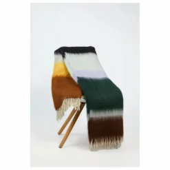 Sale Mantas Ezcaray Plaid en mohair Matisse Multicolore