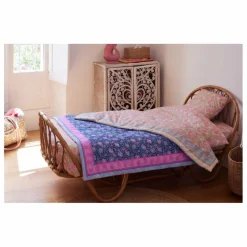 Best Louise Misha Plaid Enoha en coton bio | Bleu marine