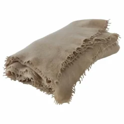 Sale Maison de Vacances Plaid frangé en cachemire | Beige
