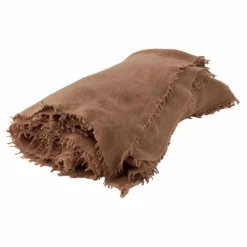 Clearance Plaid frangé en cashemire | Linge De Lit