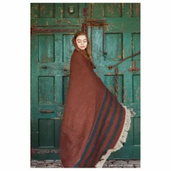 Hot Libeco Plaid Juniper | Terracotta