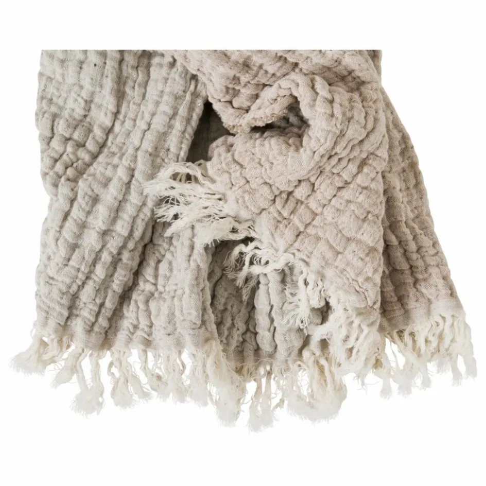 Enfant garbo&friends Couvertures Et Plaids|Linge De Lit Bébé*Plaid Mellow en lin et coton |