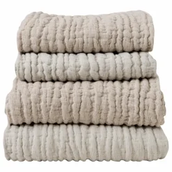Enfant garbo&friends Couvertures Et Plaids|Linge De Lit Bébé*Plaid Mellow en lin et coton |