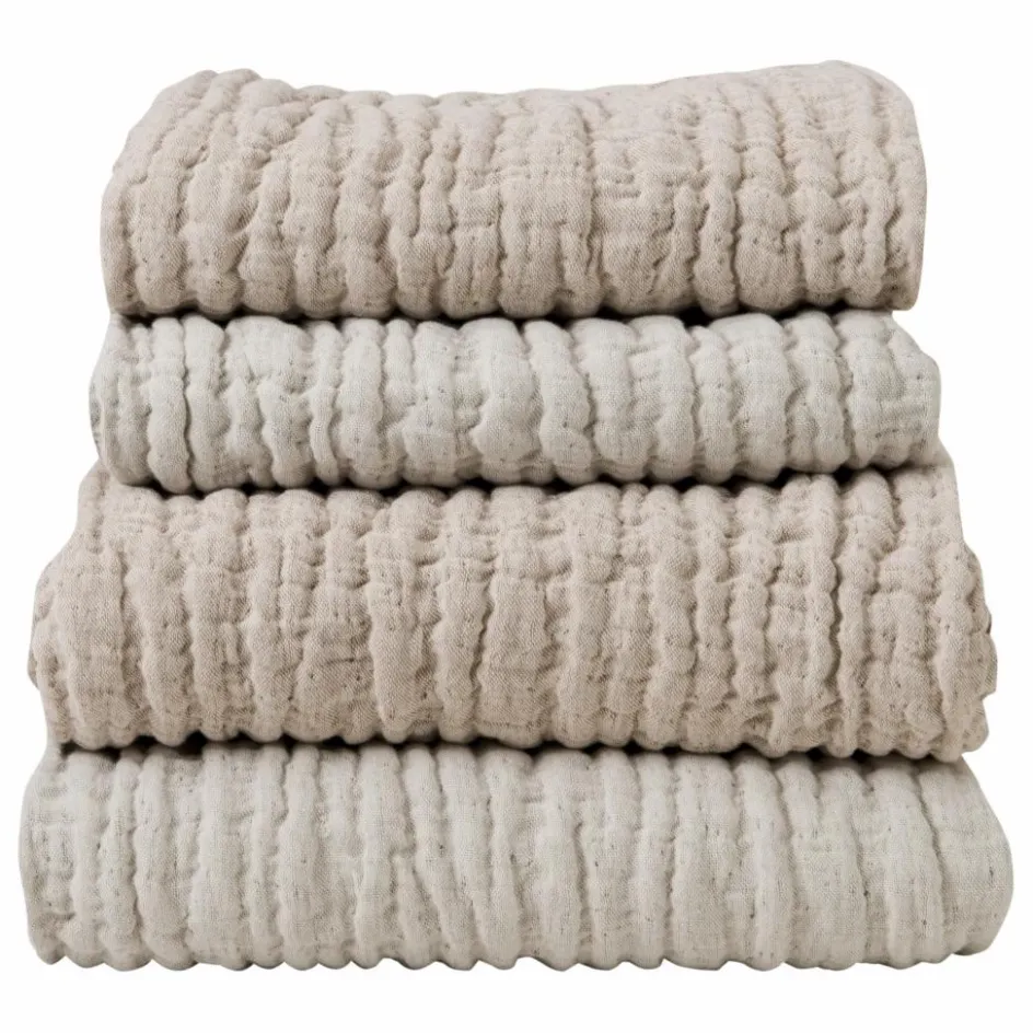 Enfant garbo&friends Couvertures Et Plaids|Linge De Lit Bébé*Plaid Mellow en lin et coton |