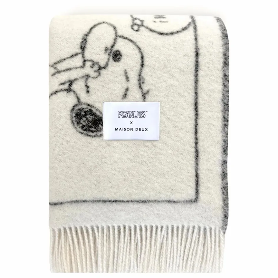 Clearance Plaid Peanuts | Enfant Linge De Lit Enfant