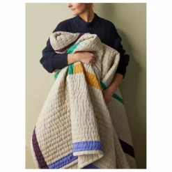 Hübsch Linge De Lit*Plaid Twist en coton |