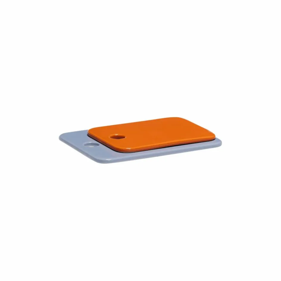 New Hübsch Planches en céramique Amare - Set de 2 | Bleu Clair
