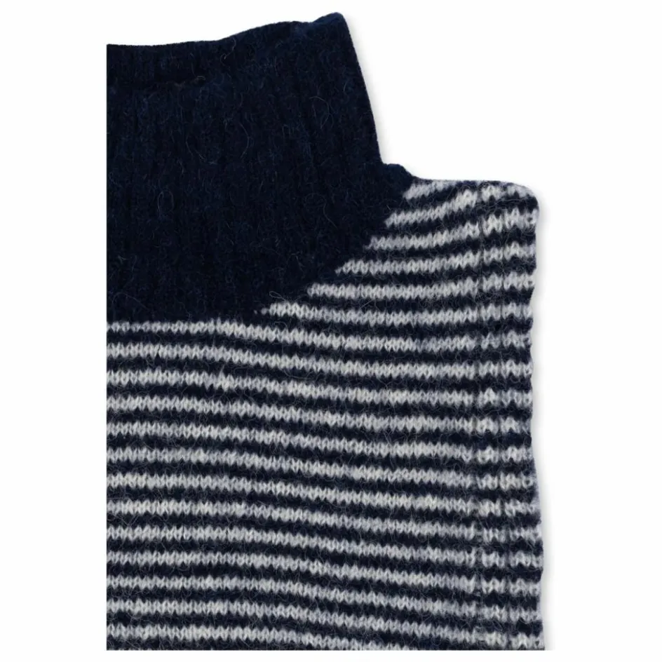 Online Plastron Berle Rayé Laine | Enfant Accessoires De Mode