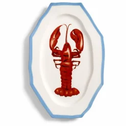 New Plat en porcelaine Sirène Homard | Art De La Table