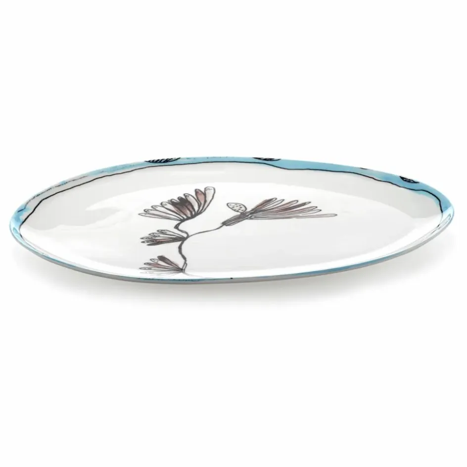 Serax Plat oval Camelia, for Marni || Art De La Table