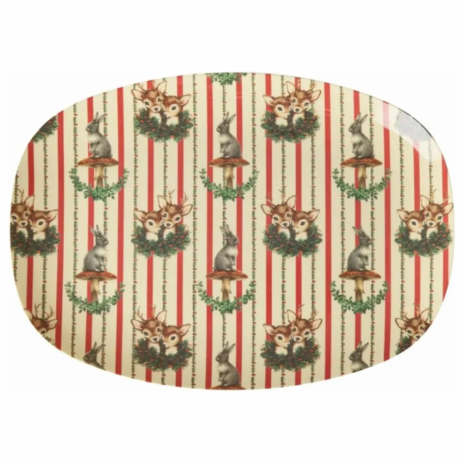 Outlet Plat rectangle en mélamine Sweet Forest | Enfant Vaisselle Enfant|Art De La Table