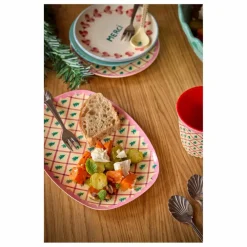 Rice Plat rectangle en mélamine Sapins ||Enfant Vaisselle Enfant|Art De La Table