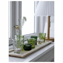 Bloomingville Vases, Objets Déco*Plateau rectangulaire et photophores - Set de 9