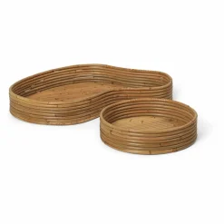 Discount Plateaux Isola en rotin - Set de 2 Art De La Table