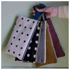 Discount La cerise sur le gâteau Pochette avec anse en coton bio Iona | Gold