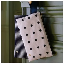 La cerise sur le gâteau Pochette avec anse en coton bio Mio ||Femme Accessoires