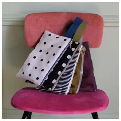 La cerise sur le gâteau Pochette avec anse en coton bio Mio ||Femme Accessoires