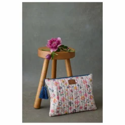 Sale Louise Misha Pochette Domina Wild Flowers Coton Bio - Collection Femme | Crème