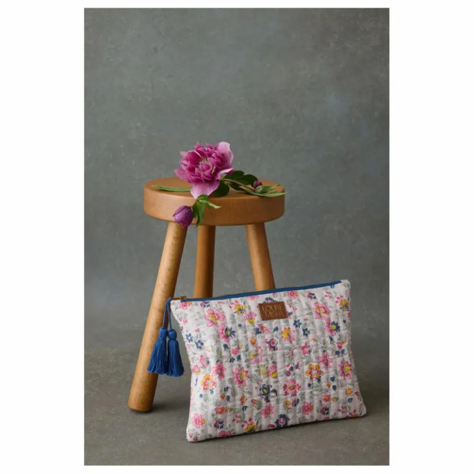 Sale Louise Misha Pochette Domina Wild Flowers Coton Bio - Collection Femme | Crème
