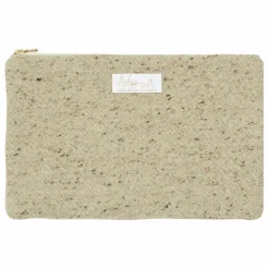 Clearance Adorna Pochette en laine et lin | Beige chiné