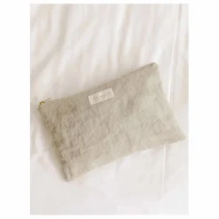 Online Adorna Pochette en lin Naturel