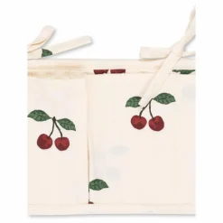 Outlet Konges Sløjd Pochette matelassée pour lit bébé Cherry | Rouge cerise