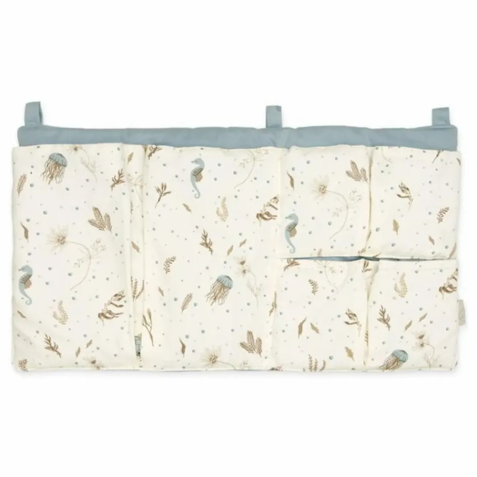 Cam Cam Gigoteuses, Tours De Lit*Pochette pour lit à barreaux Sea Garden |