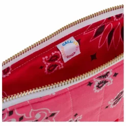 Call it by your name Pochette Zippée Matelassée Coeur ||Femme Pochettes Et Petite Maroquinerie