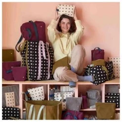 Discount Pochettes à pois en coton bio Mio | Femme Accessoires