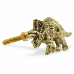 Discount Poignée de porte en laiton Triceratop | Enfant Patères|Patères, Paniers Enfant
