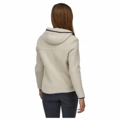 Sale Patagonia Polaire Retro Pile Hoody - Collection Femme | Grège