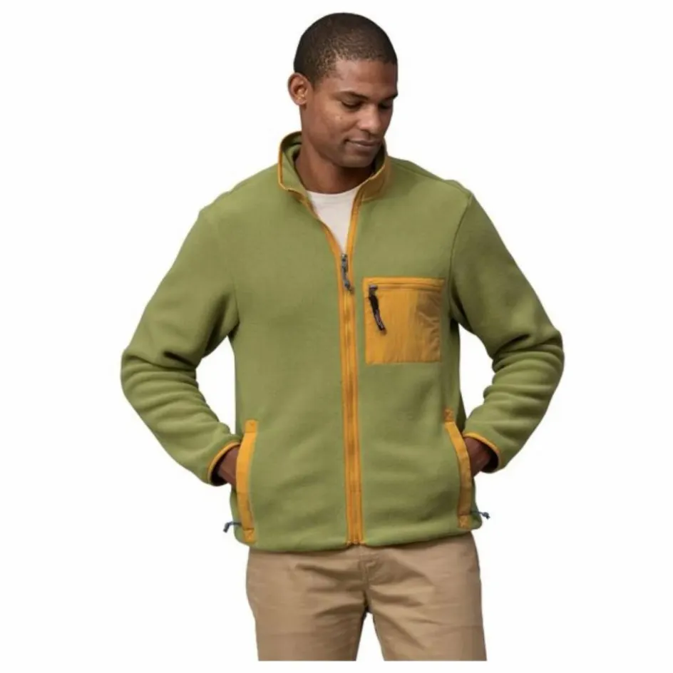 Patagonia Polaire Zippé Synchilla Fibres Recyclées | Vert kaki