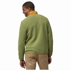 Patagonia Polaire Zippé Synchilla Fibres Recyclées | Vert kaki