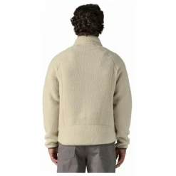 New Patagonia Polaire zippée Retro Pile Fibres Recyclées | Ecru
