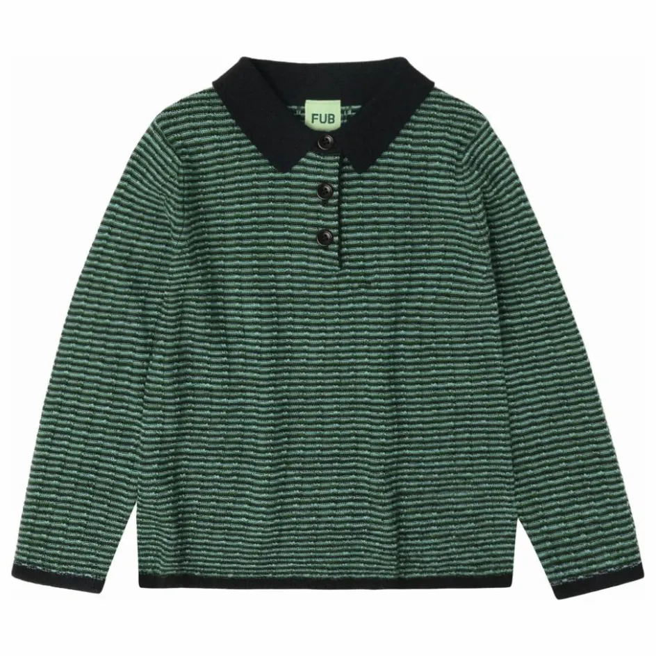 Outlet FUB Polo Laine de Mérinos | Vert