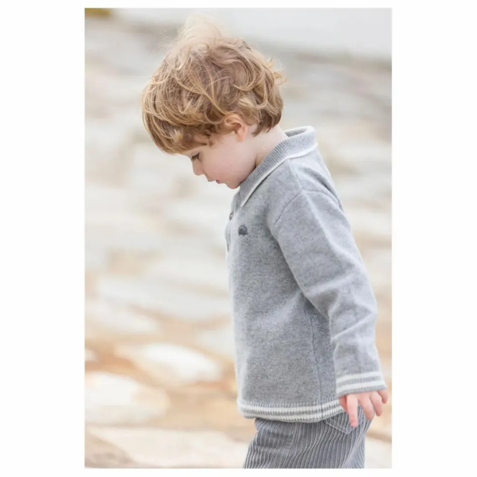 Tartine et Chocolat Polo Manches Longues Laine ||Enfant T-Shirts, Chemises|T-Shirts, Chemises