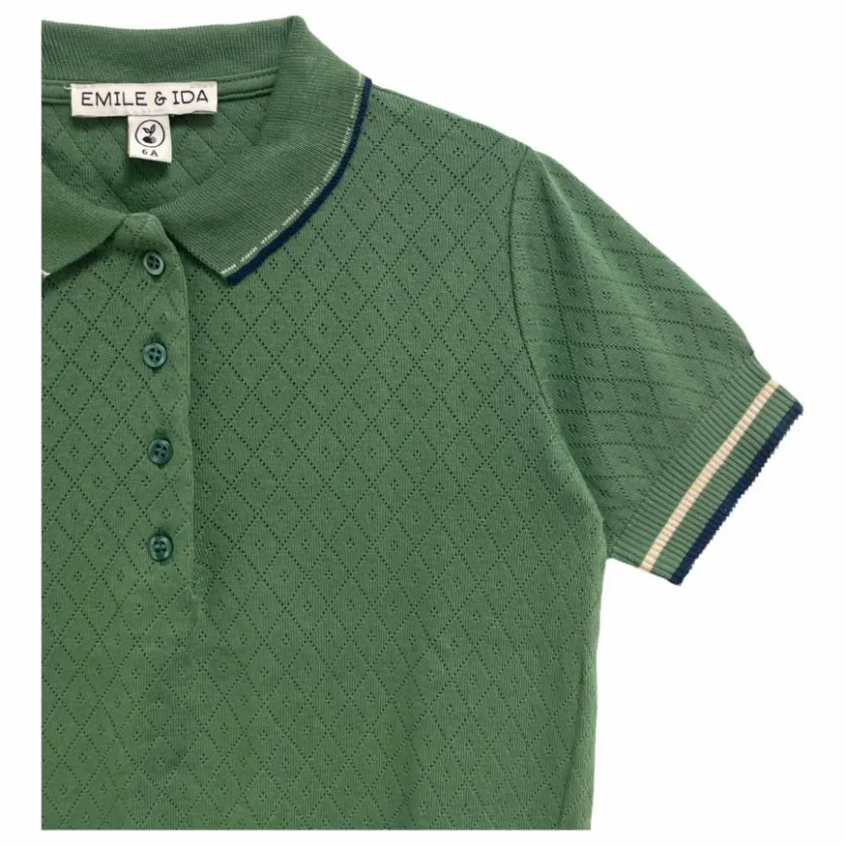 Enfant Emile et Ida T-Shirts, Chemises*Polo Pointelle |
