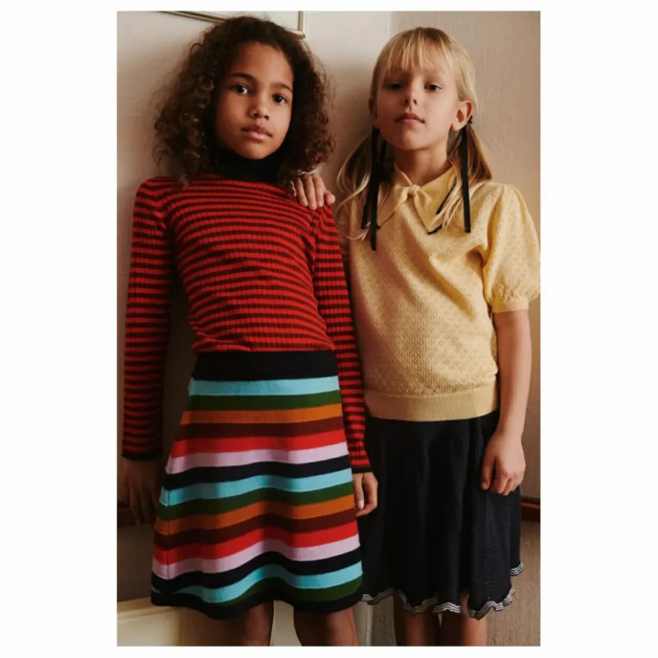 Enfant FUB Blouses, T-Shirts*Polo Pointelle Laine de Mérinos |
