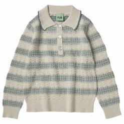 Polo Pointelle Maille Extra Fine Laine Mérinos | Enfant Blouses, T-Shirts