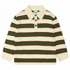 Enfant FUB T-Shirts, Chemises|Blouses, T-Shirts*Polo Rayé Laine de Mérinos |