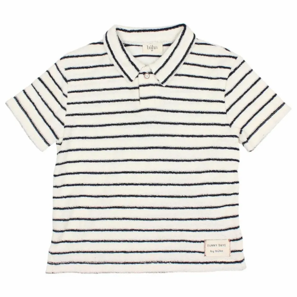 Búho Polo Terry Rayures Eponge Coton Bio ||Enfant Blouses, T-Shirts|T-Shirts, Chemises