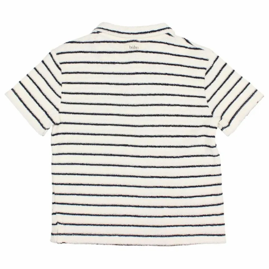 Búho Polo Terry Rayures Eponge Coton Bio ||Enfant Blouses, T-Shirts|T-Shirts, Chemises