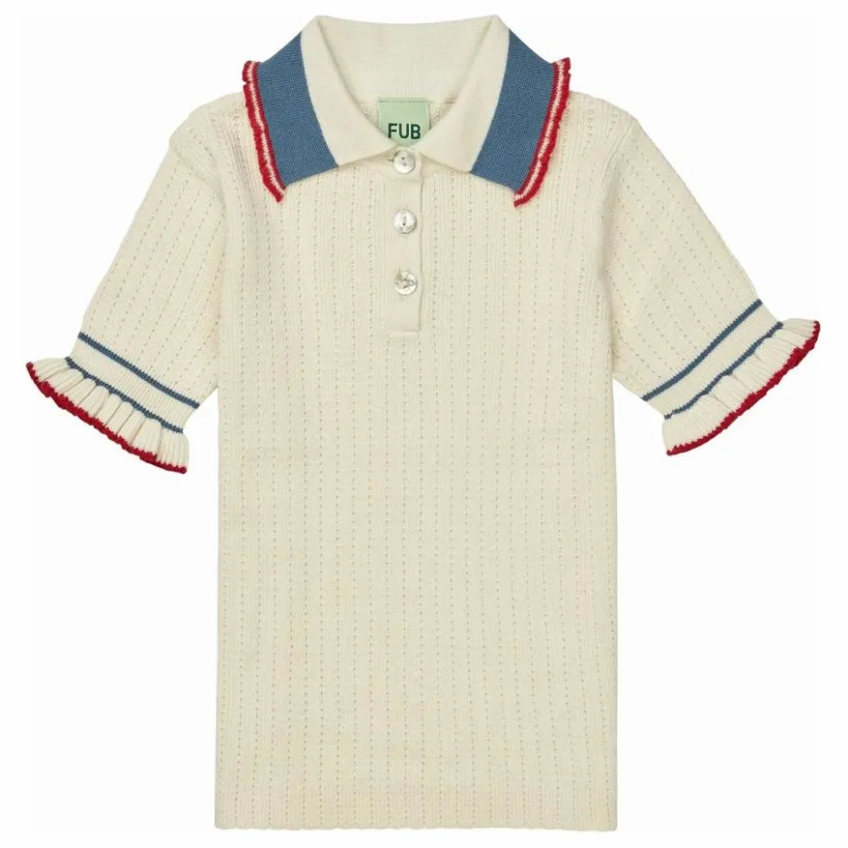 Polo Volant Maille Fine Coton Bio | Enfant Blouses, T-Shirts