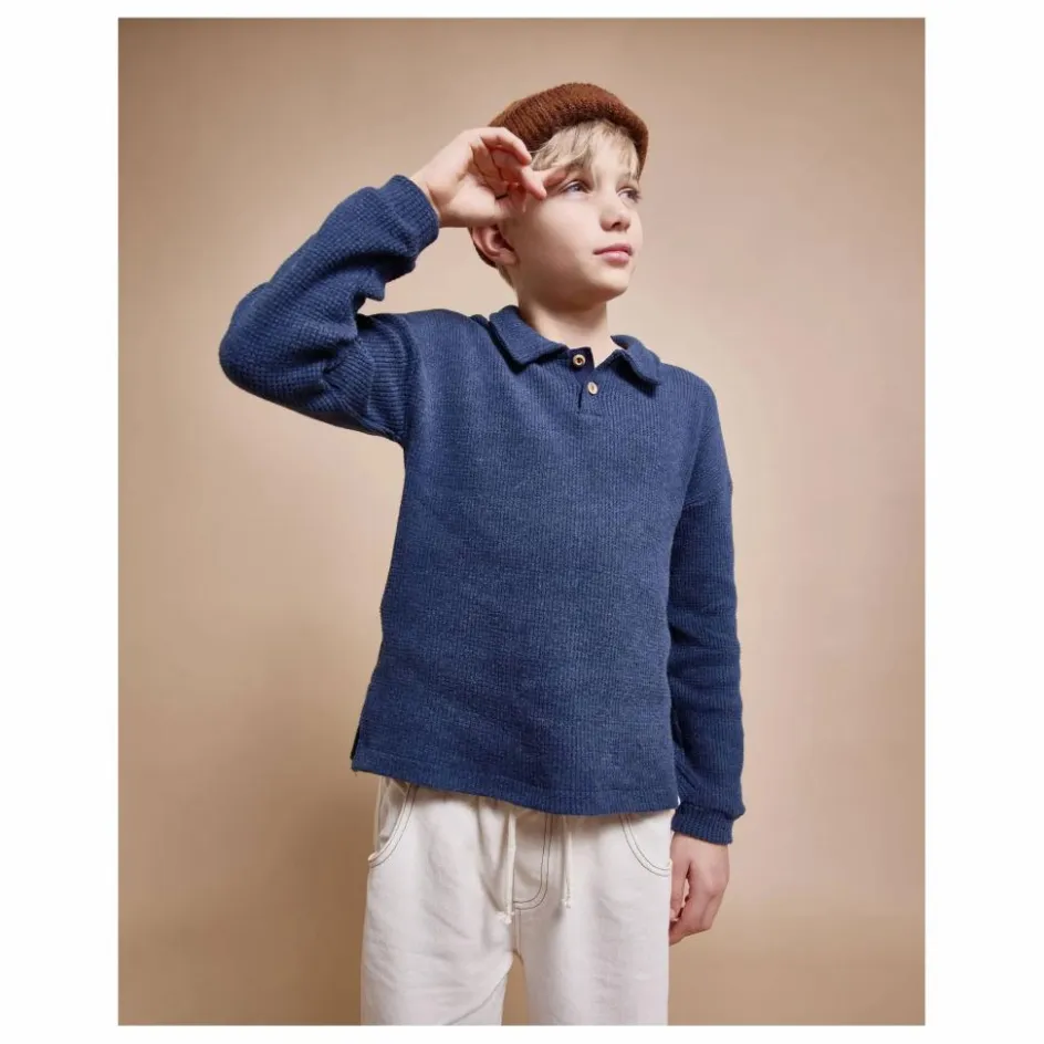Búho Polo Waffle ||Enfant T-Shirts, Chemises
