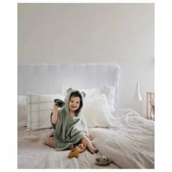 Clearance Mushie Poncho de bain | Vert