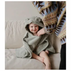Clearance Mushie Poncho de bain | Vert