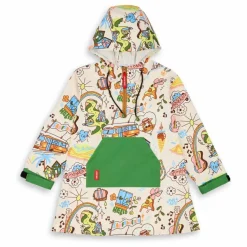 Hot Hello Hossy Poncho Imperméable San Francisco | Ecru