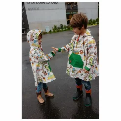 Hot Hello Hossy Poncho Imperméable San Francisco | Ecru